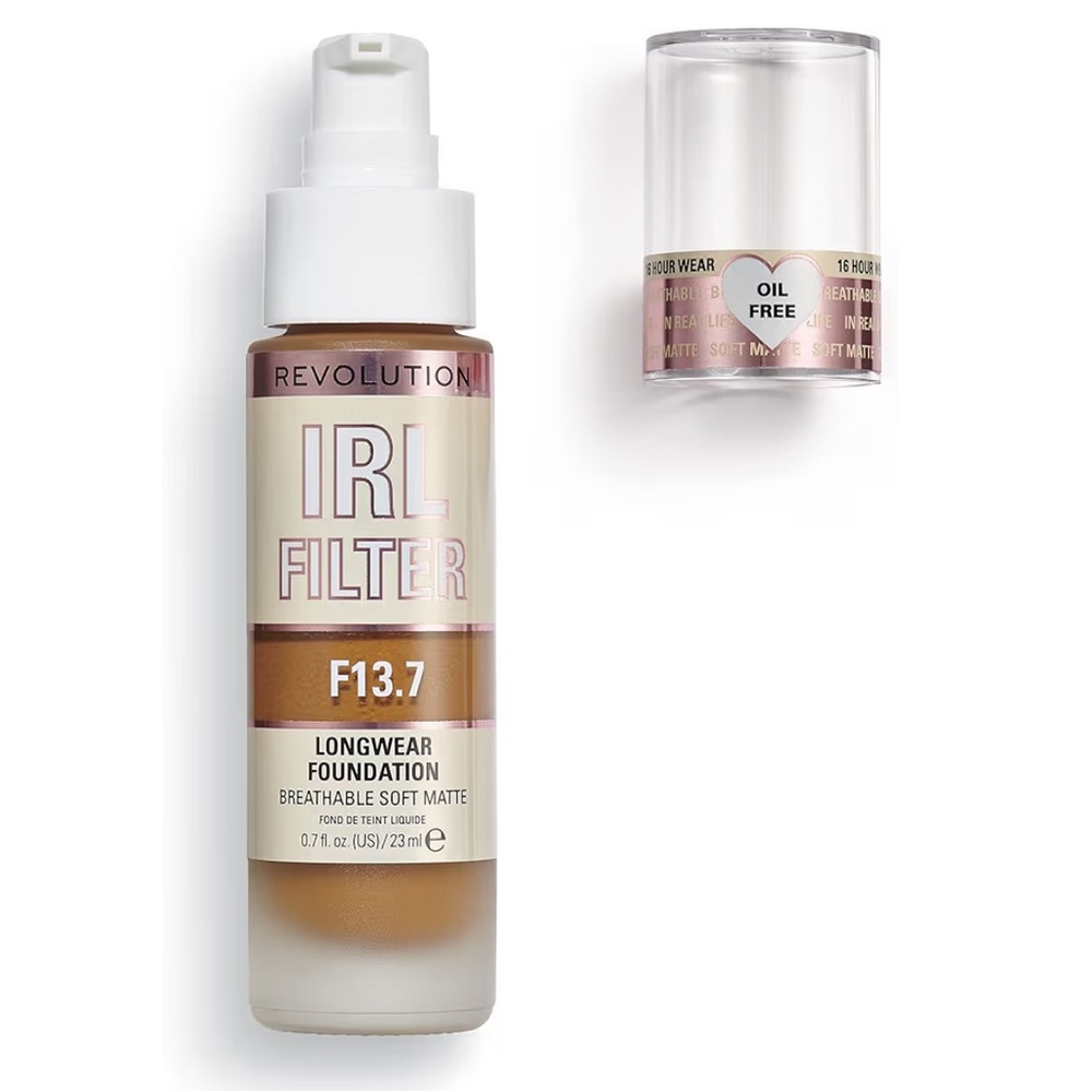 Makeup Revolution IRL Filter Longwear Foundation –‎ Shade F13.7 (23ml)